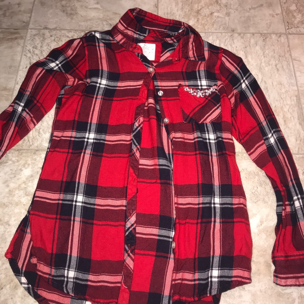 Justice flannel